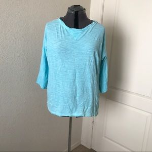 Baby blue Calvin Klein performance tee