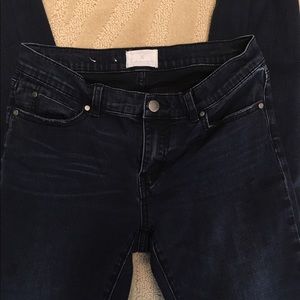 Caslon dark wash skinny jeans