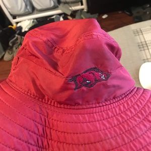 Arkansas razorbacks bucket hat