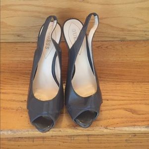 Guess Grey Heels