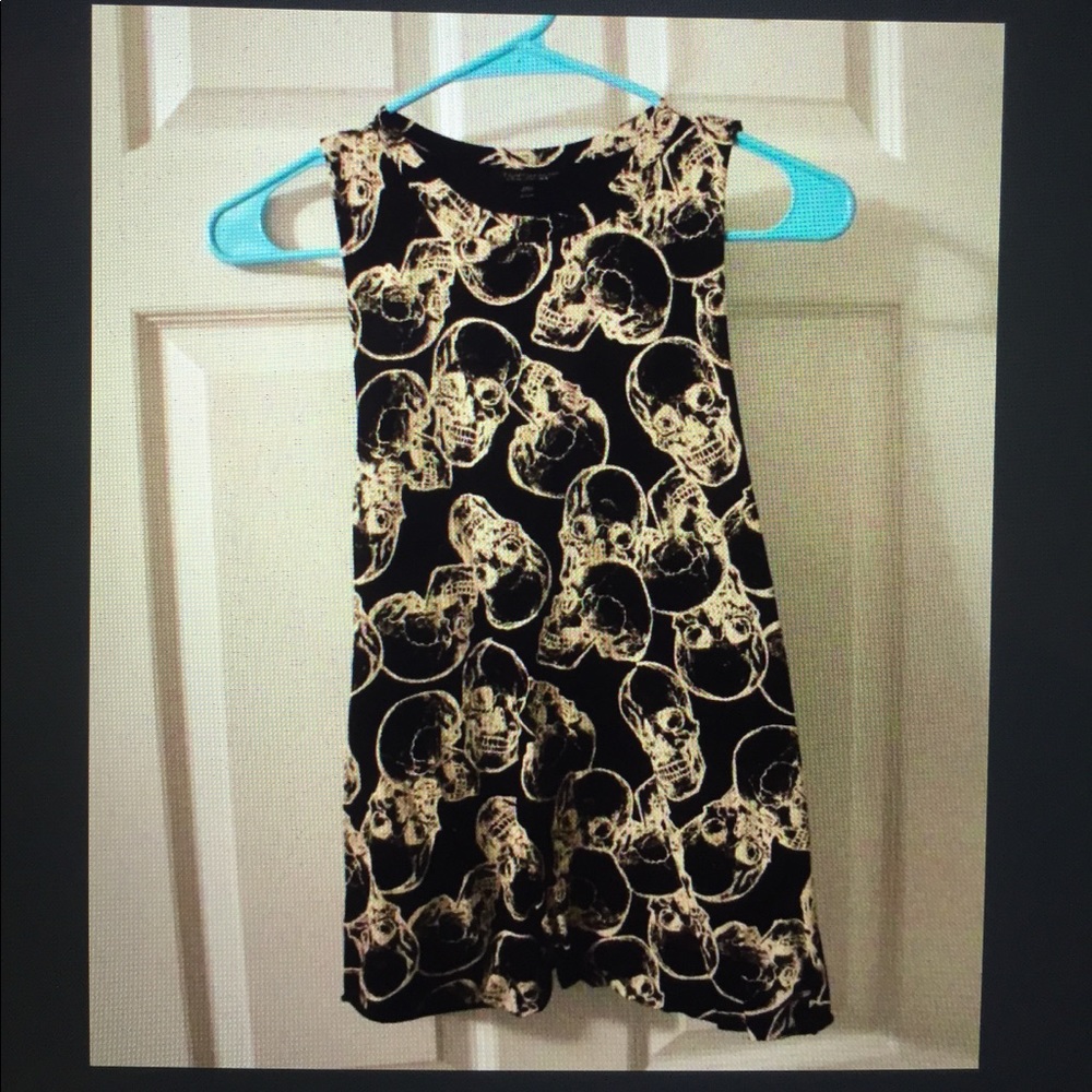 NEVER WORN Topshop Skeleton Muscle Tee