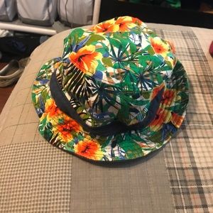 Floral bucket hat