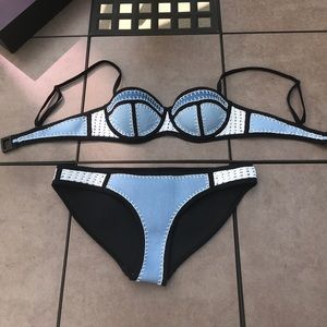 Blue TRIANGL bikini size XS