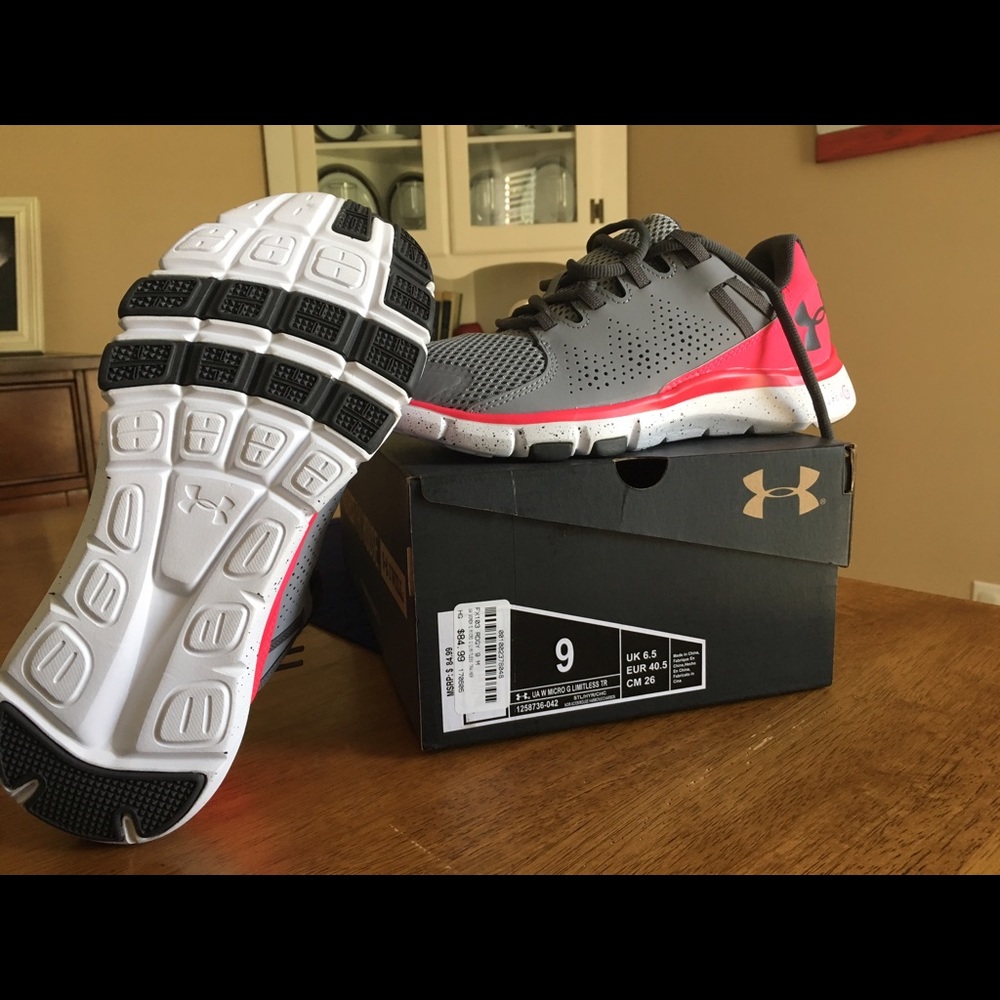 Under Armour Micro G Limitless TR women's shoes.