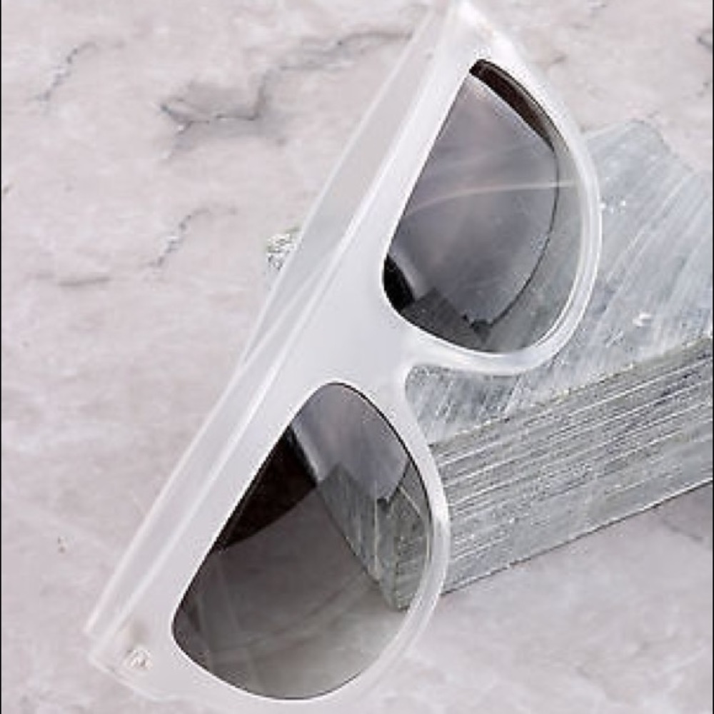 "Elsa" Oversized Flat Top Aviators