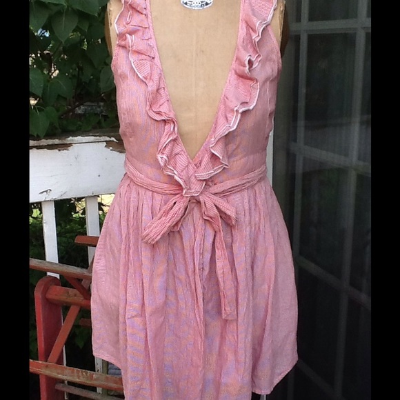 Candy Striper Mini Dress/Top - Picture 2 of 4