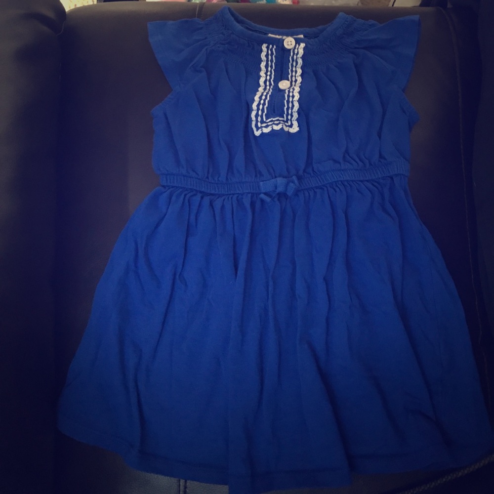 Blue dress