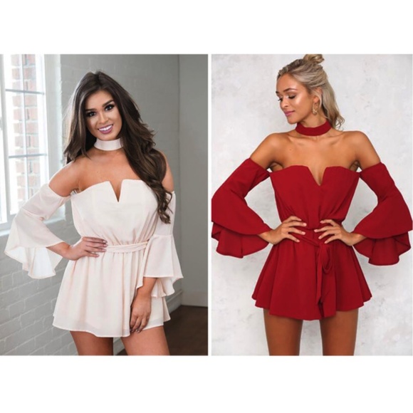 taupe romper - Picture 5 of 8