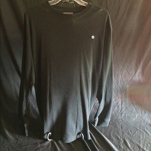 South Pole men's black thermal LS shirt