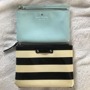 Two authentic kate spade wallets together