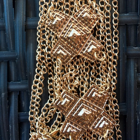 Gold or Silver Beach Bikini Sexy Back Chain NWT - Picture 4 of 7