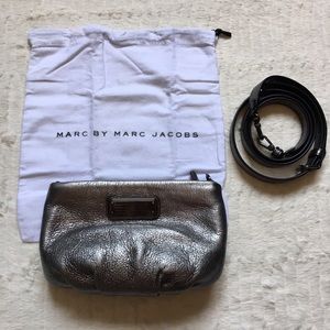 Marc by Marc Jacobs mini cross body in pewter