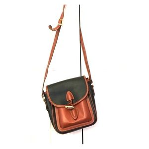 Black and brown purse