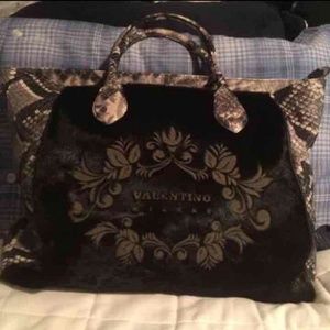 authentic Valentino large pony tote