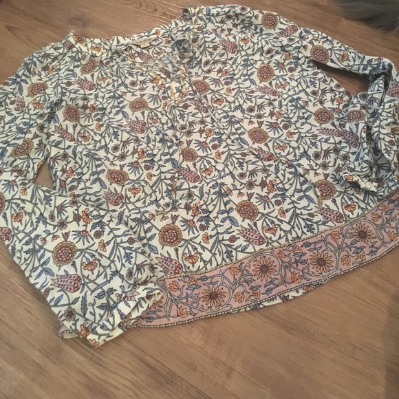 Floral Lucky Brand blouse - Picture 1 of 3