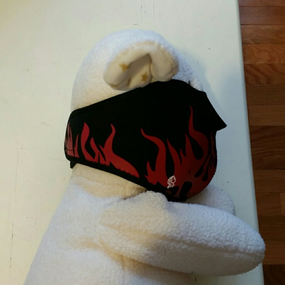 Face Mask with Flames