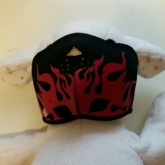 Face Mask with Flames - Picture 2 of 3
