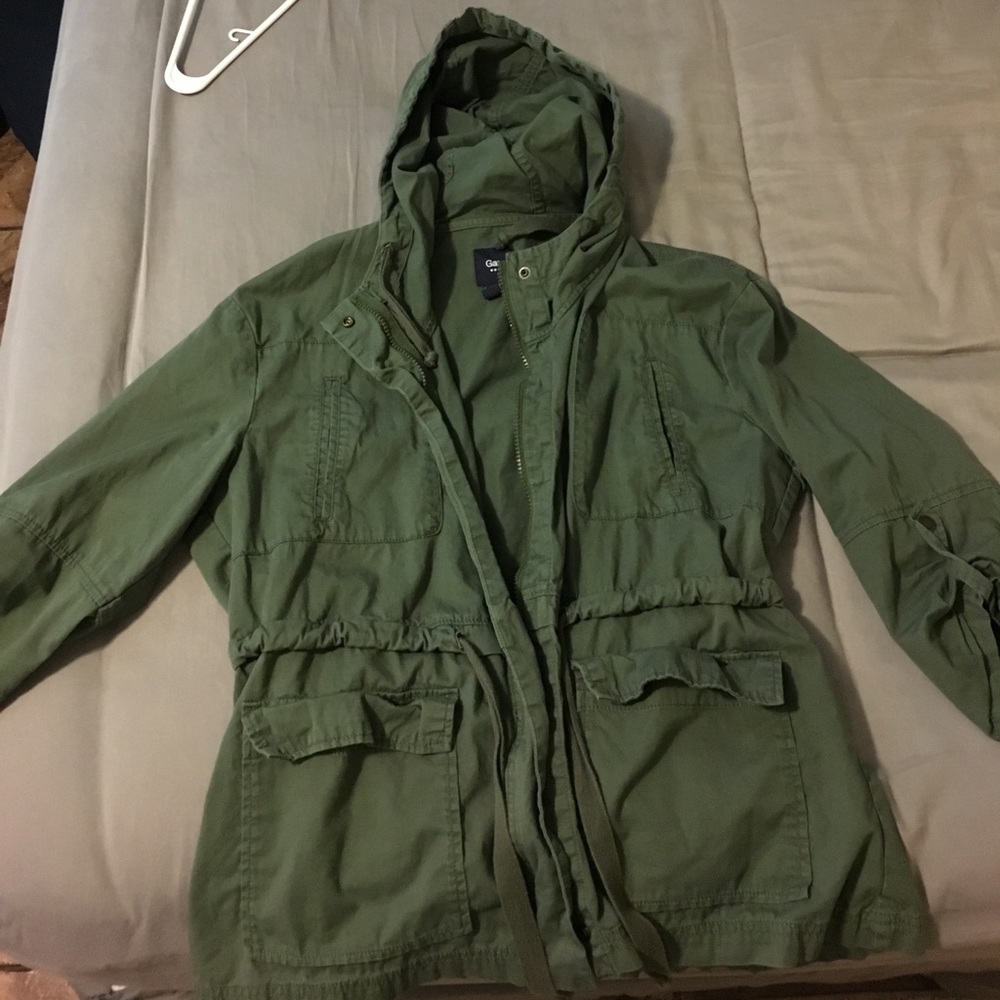 green army jacket S