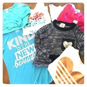 Girls size 12 - 8 piece Back to School Lot