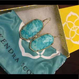 Kendra Scott Turquoise Statement Earring