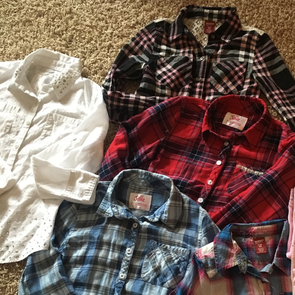 Girls Long Sleeve Shirts