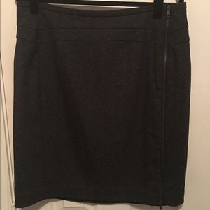 Worthington Navy Tweed-ish Pencil Skirt - Lined