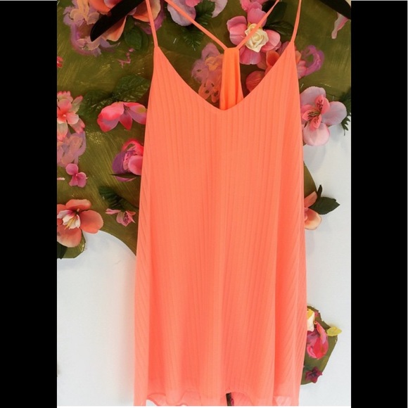 Mittoshop Dresses & Skirts - Peach Boho Gypsy Festival Slip Dress