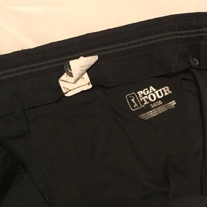Men's Black PGA Dry Fit golf pants