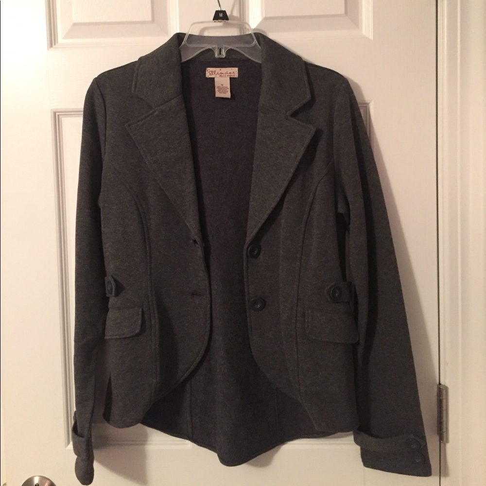 NEVER WORN Dark Grey Blazer