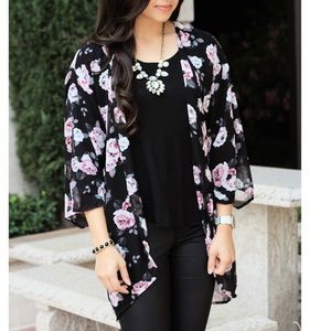 H&M Rose Kimono (millennial pink)