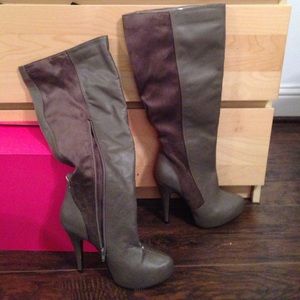 Knee high boots