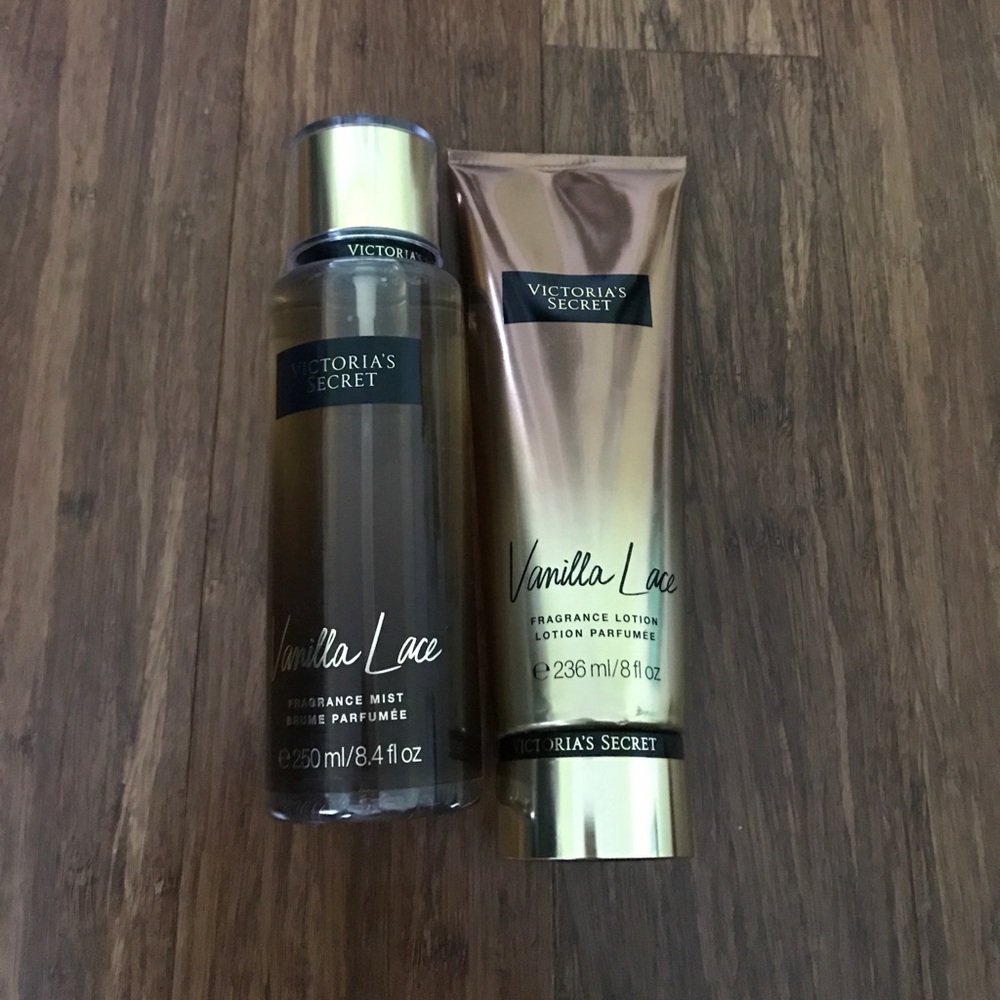 Victoria's Secret fragrance mist and lotion.