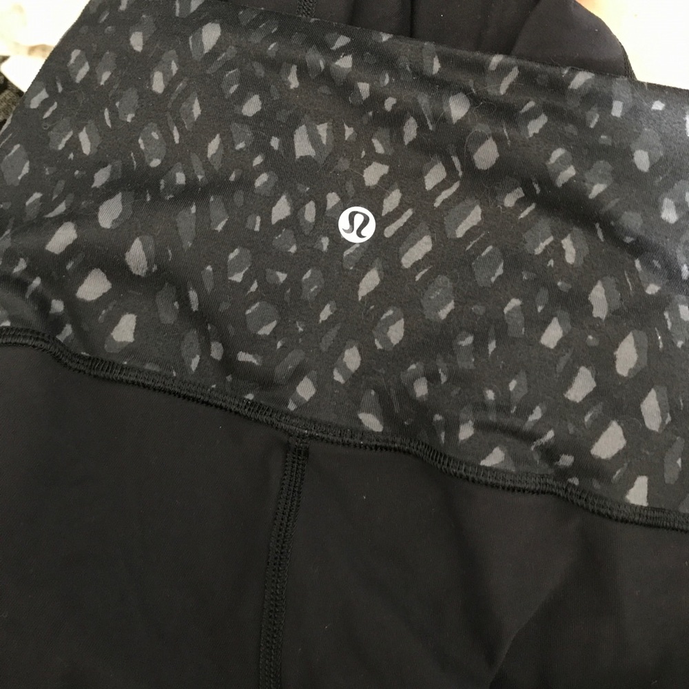 LuLuLemon high rise wunder under crop