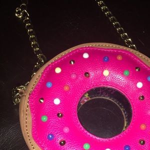Betsey Johnson Crossbody Donut Bag