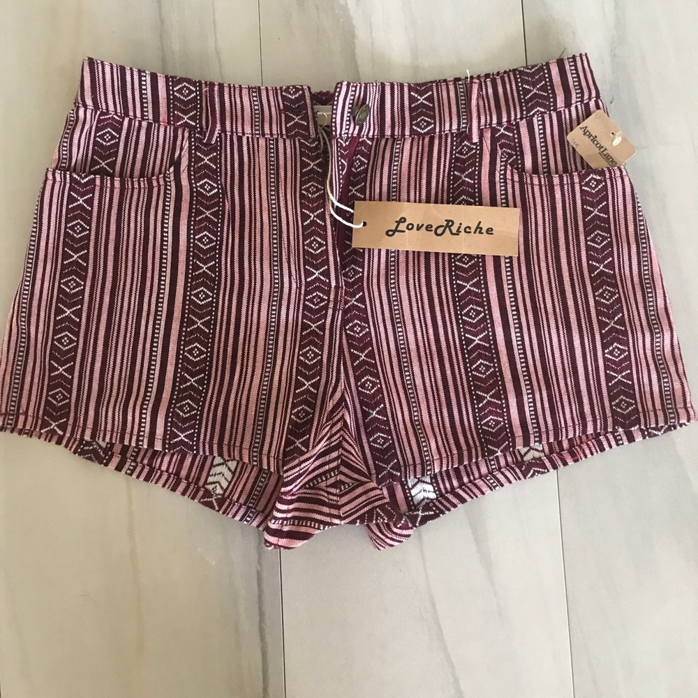 Love Richie NWT high waisted shorts