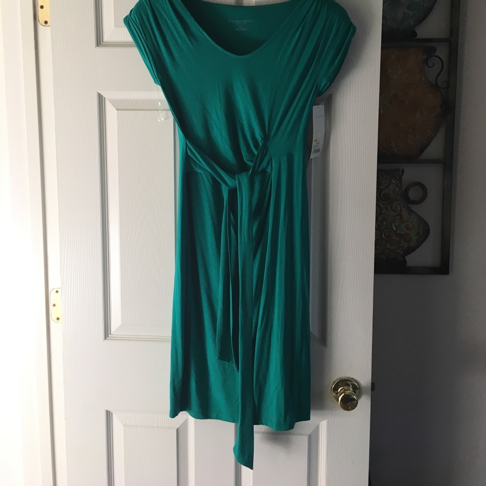 Green dress