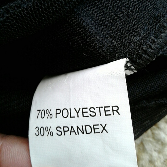 Layered black tank top - Picture 3 of 3