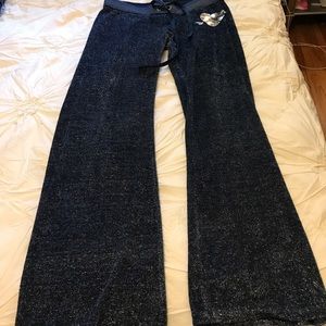 VS Pink Glitter Heart Sweatsuit