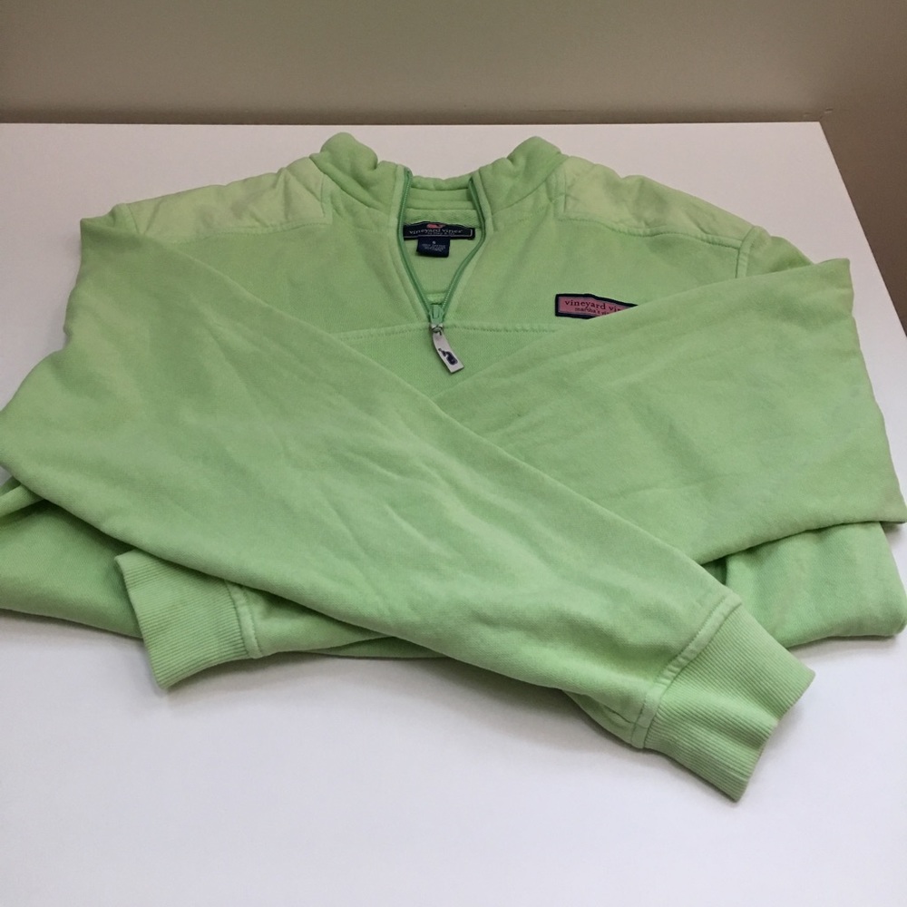 Vineyard Vines Shep Shirt zip neck sweatshirt