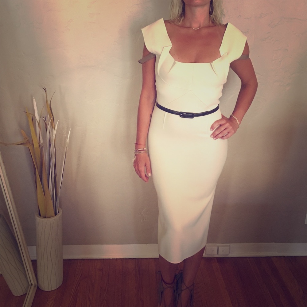 Amazing Cream Dress