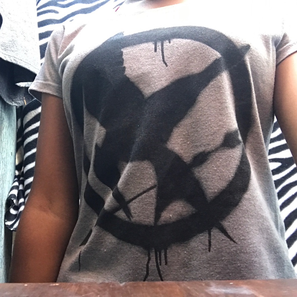 Hunger games T-shirt mockingbird