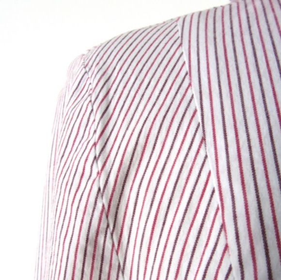 Anne Taylor LOFT ruffled button-down blouse - Picture 7 of 8