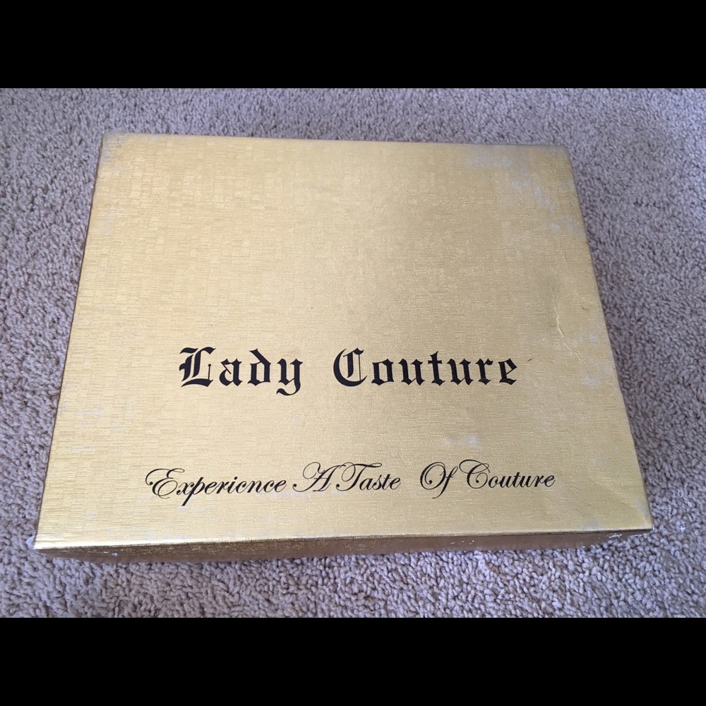 LIKE NEW LADY COUTURE OMG PEEP TOE DESIGNER WEDGES - Picture 8 of 8