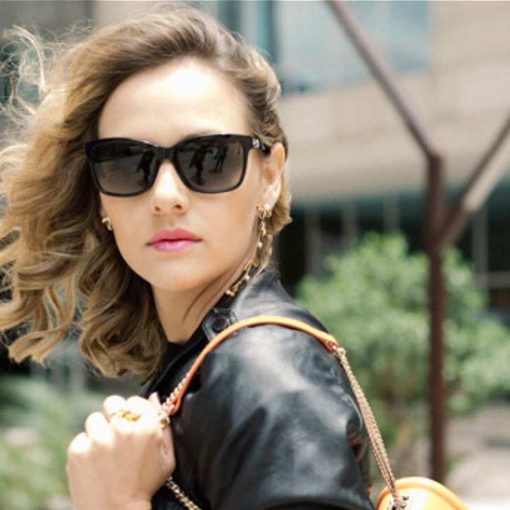 Marc Jacobs Tortoise + Black Sunglasses