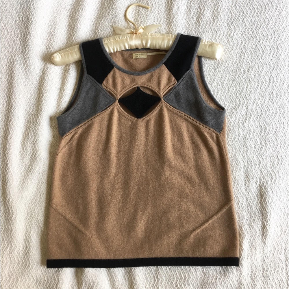 Max Studio cashmere shell