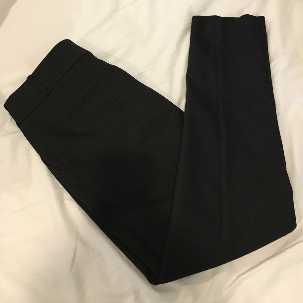 Loft Marissa Skinny Black Pant SZ 2