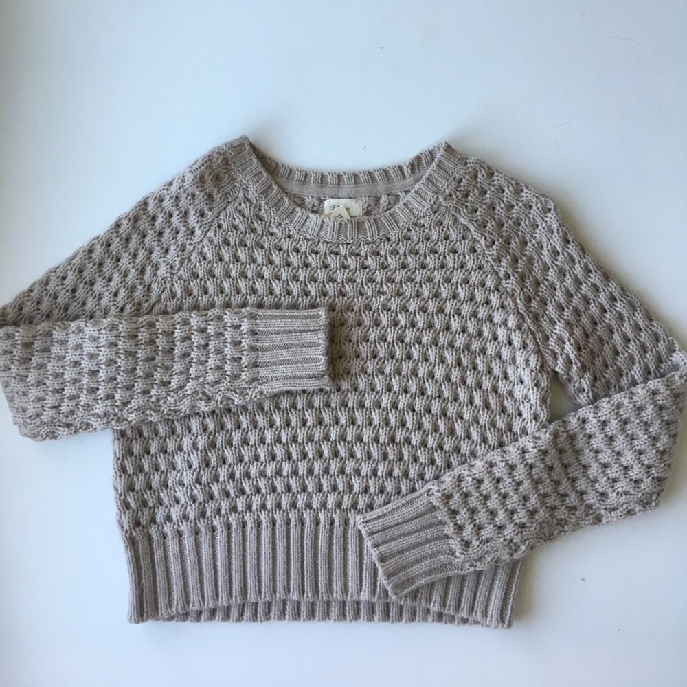 XS cropped sweater from Andrea Jovine
