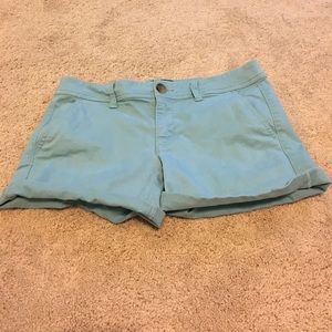 American Eagle Midi Shorts Aqua
