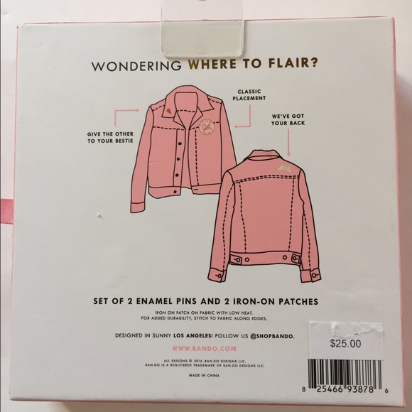 New with tags "ban. do flair starter pack iron ons - Picture 3 of 4