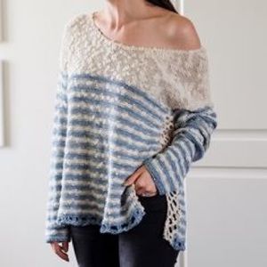 Free People Striped Sweater